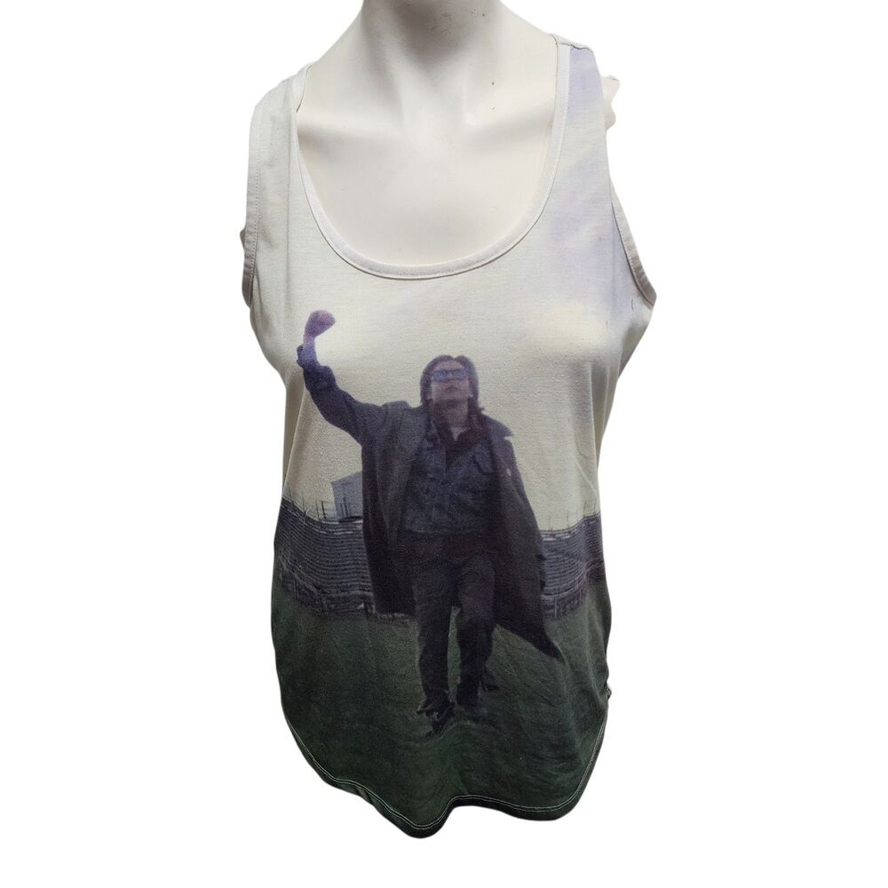 The Breakfast Club‎ Graphic Tank Top XL Movie Scene Sublimation White